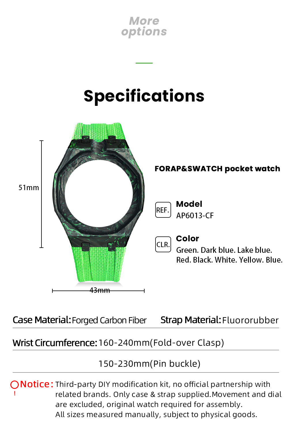 Forged carbon fiber Royal Pop case product detail 10