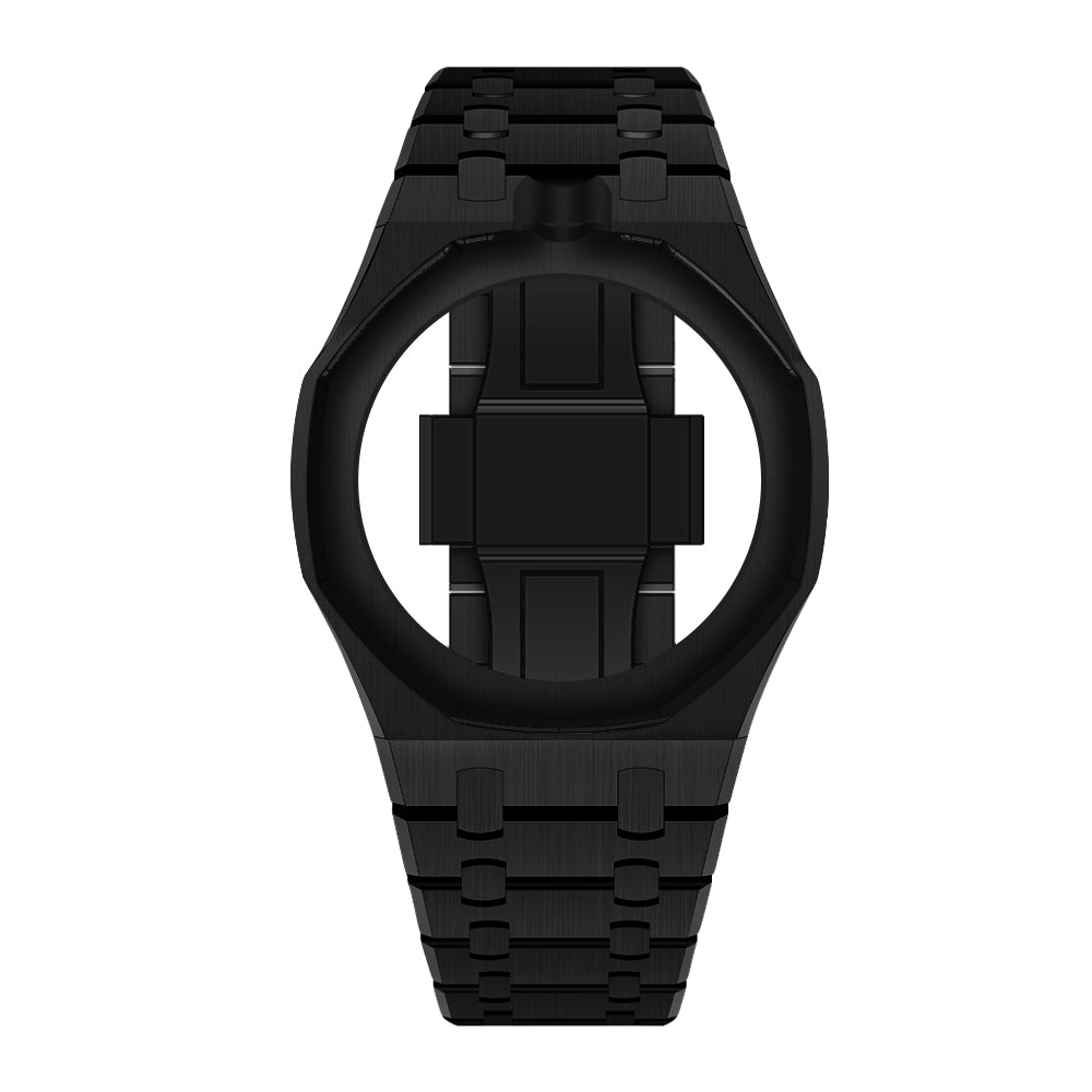 Wristform Classic Royal Pop Case - Black Bracelet, 12 O'Clock Crown