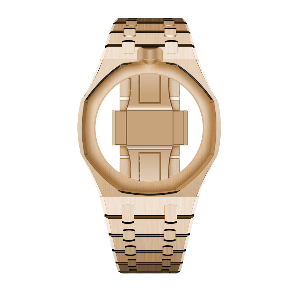 Wristform Classic Royal Pop Case - Rose gold Bracelet, 12 O'Clock Crown