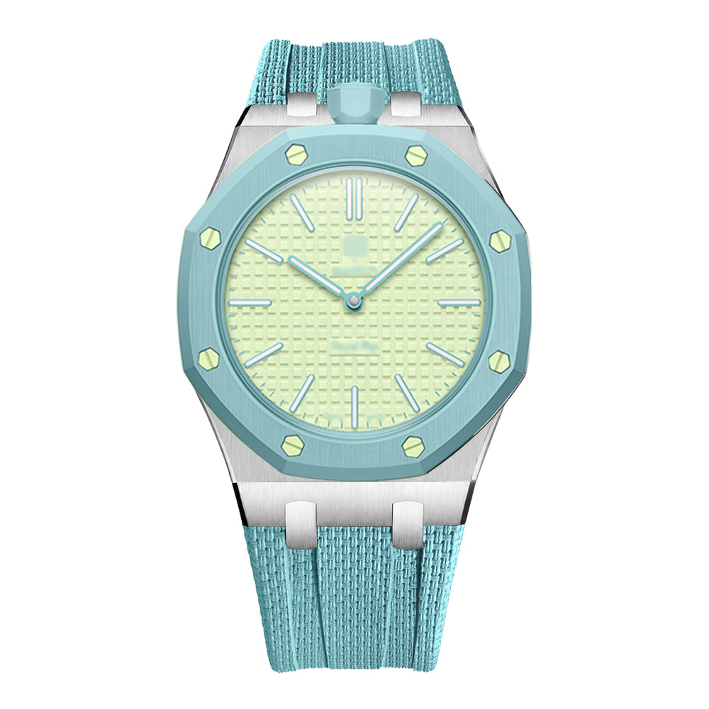 Wristform Classic Royal Pop Case - Sky blue Strap, 12 O'Clock Crown