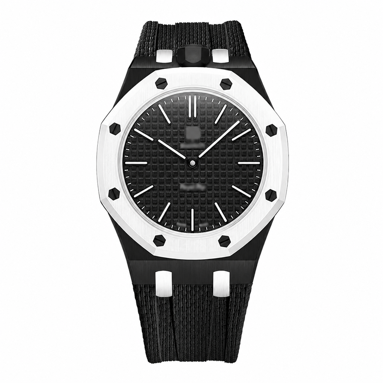 Wristform Classic Royal Pop Case - Black Strap, 12 O'Clock Crown